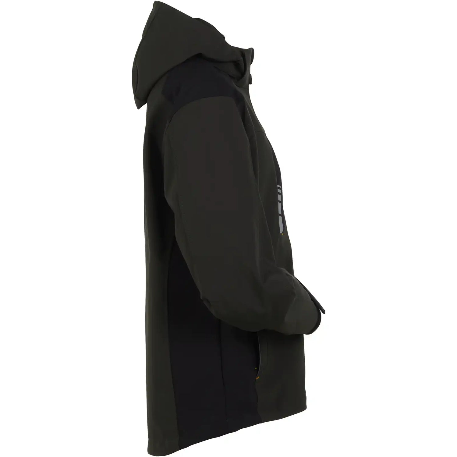 Planam Moto Softshelljacke oliv/schwarz S oilv/schwarz - Produktbild ohne Model