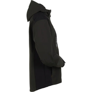 Planam Moto Softshelljacke oliv/schwarz S oilv/schwarz - Produktbild ohne Model