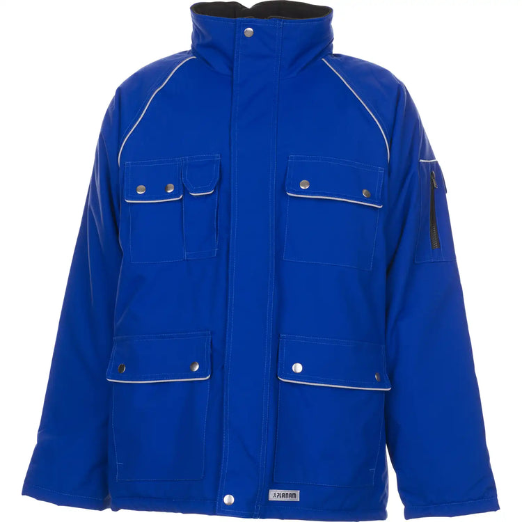 Planam Canvas 320 Winterparka kornblumenblau/kornblumenblau S kornblumenblau/kornblumenblau - Vorschaubild