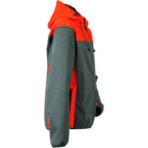 Planam Outdoor Kontrast Jacke grau/orange XS grau/orange - Produktbild ohne Model