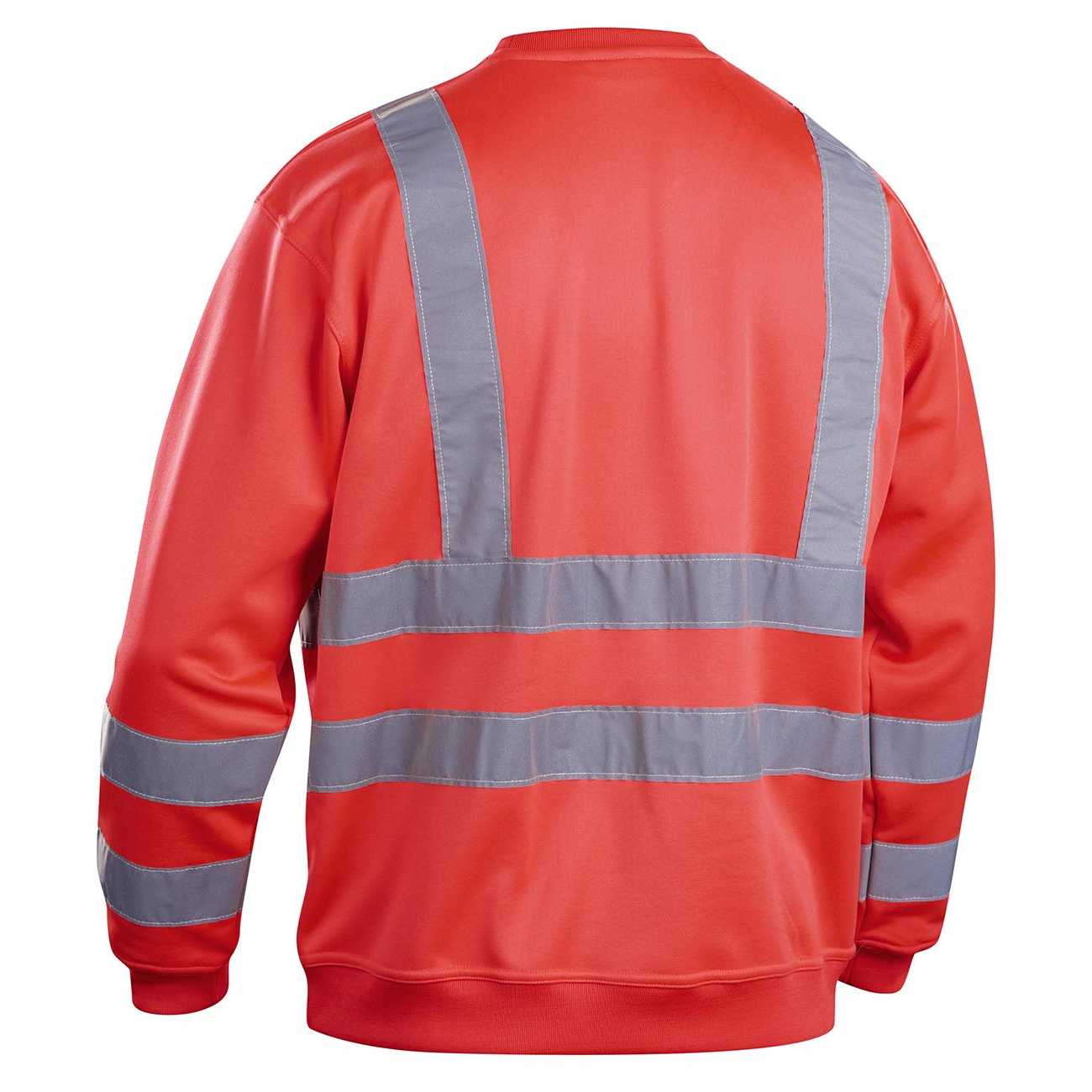 BLAKLADER 33411974 Hi Vis Reflective Work Sweatshirt MEN - 100% Polyester