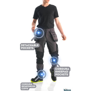 BITCO GARONNE Work Pants - Water-Repellent - Oil-Repellent - Reinforced with CORDURA® - Image 11