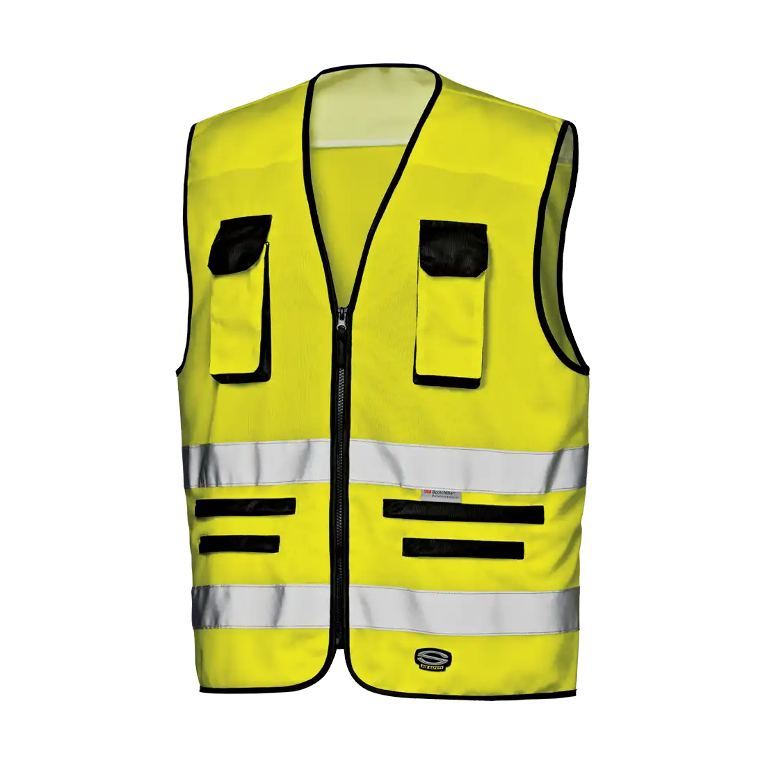 TRAFFIC GILET - Classe 2 - Alta Visibilità - Doppia Banda Riflettente