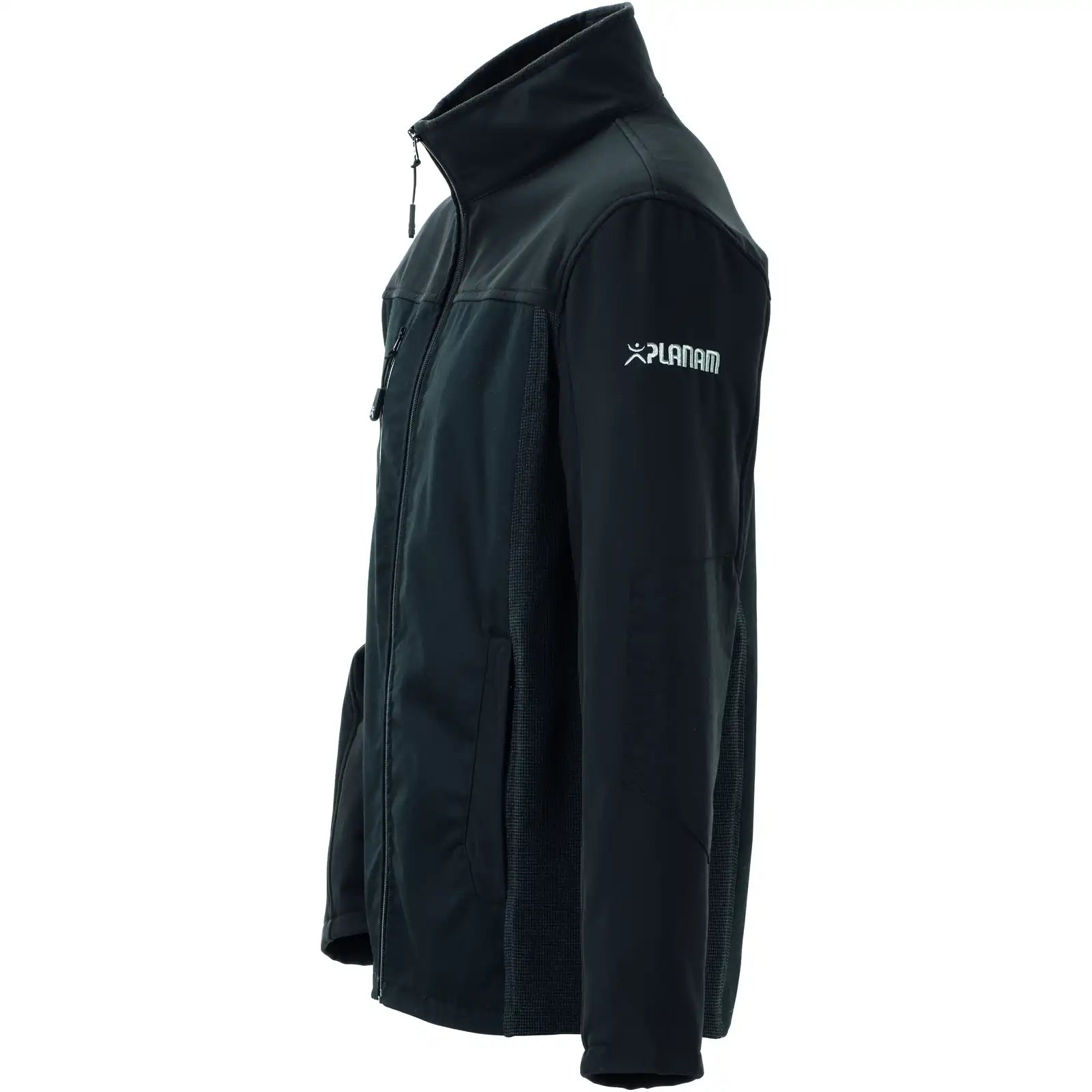 Planam Norit Herren Hybridjacke schwarz/schwarz 102 schwarz/schwarz - Produktbild ohne Model