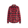BLAKLADER 32181168 WOMEN'S FLANNEL SHIRT Long Sleeve Work Shirt WOMEN - 100% Cotton