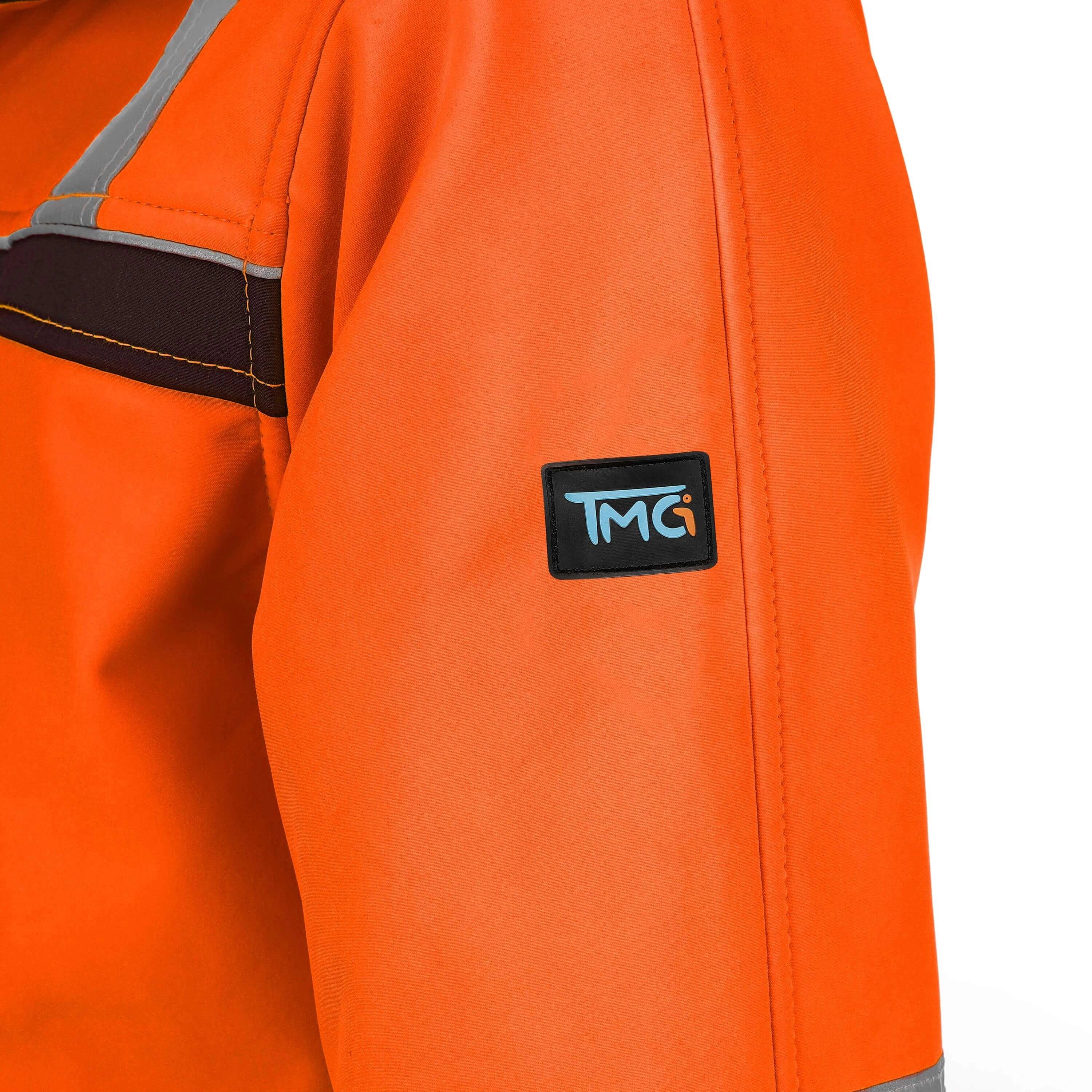 TMG Night Reflex Softshell jacket orange - Softshell_Orange_06