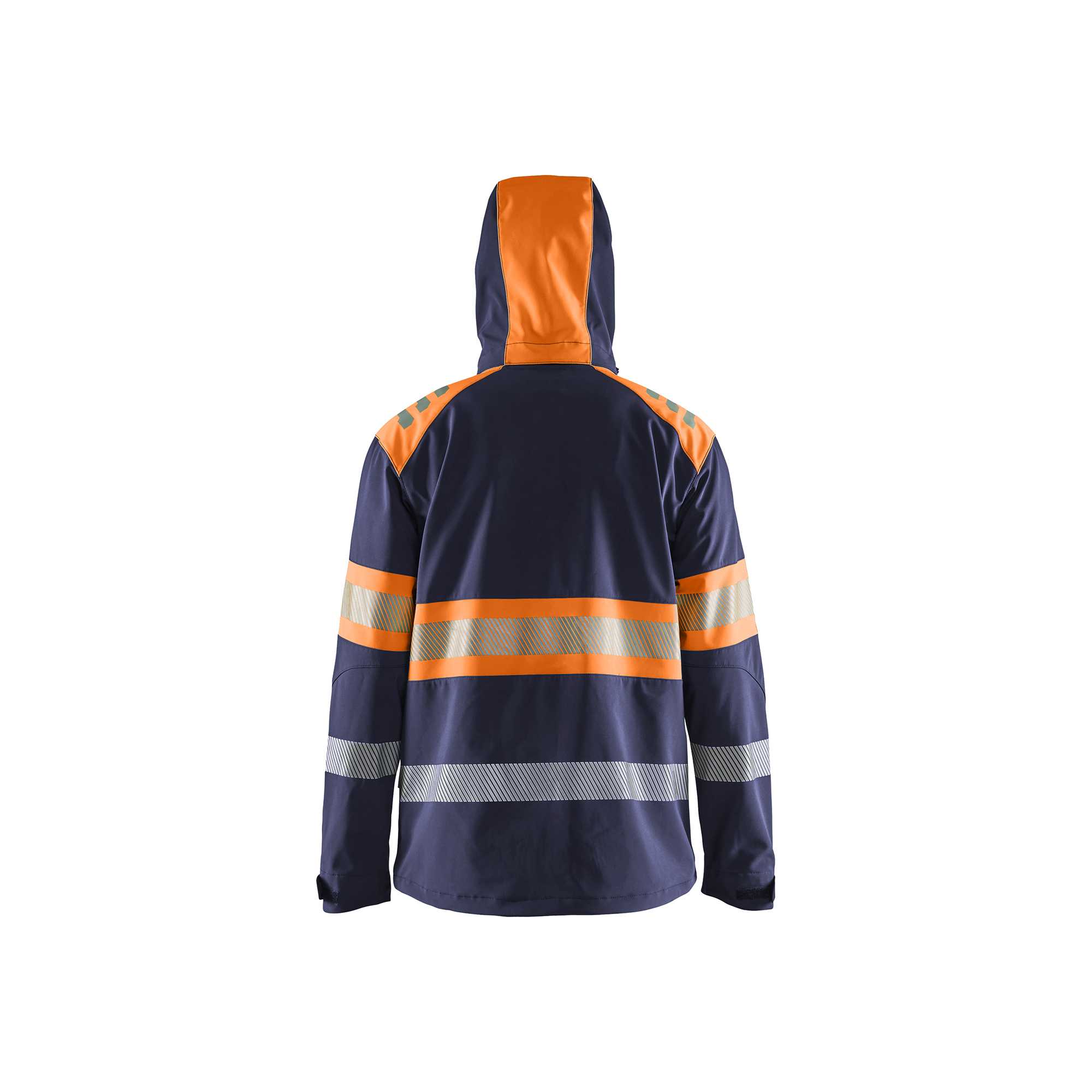 BLAKLADER 44942513 Hi Vis Softshell Jacket Softshell Work Jacket MEN - Waterproof