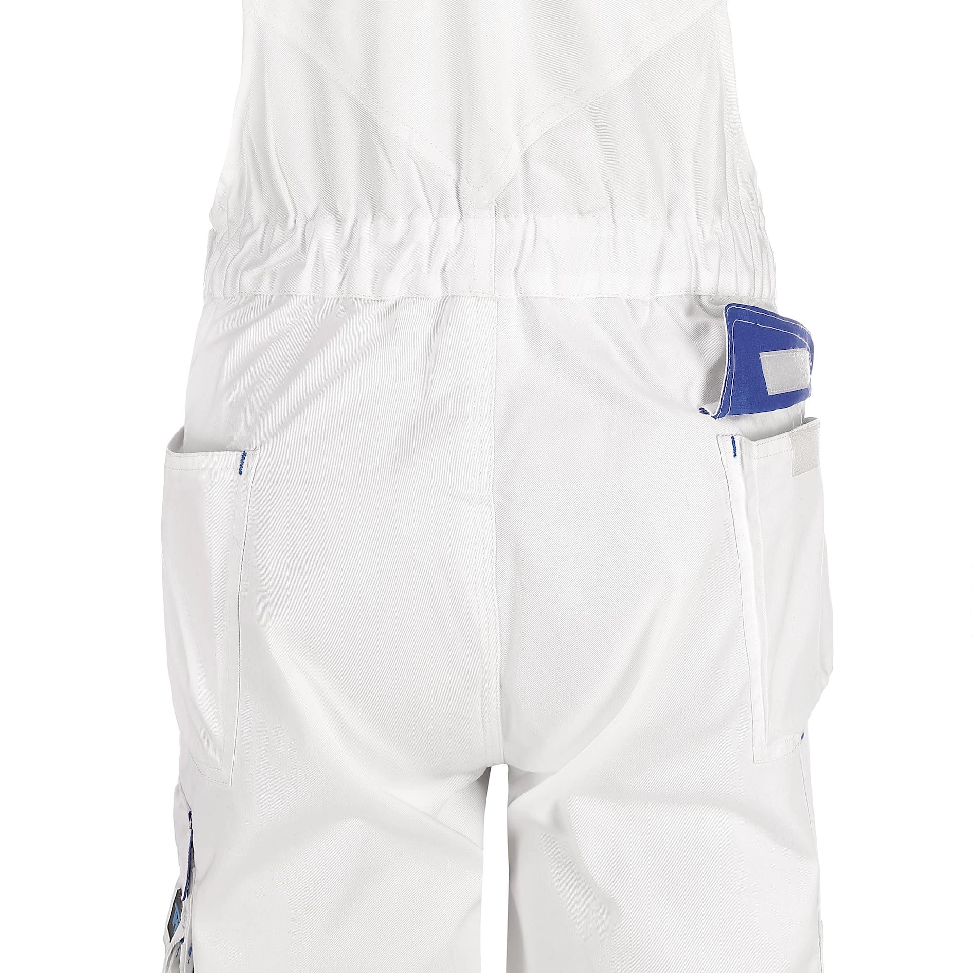TMG Finesse Work dungarees white - Finesse BIB Trouser-white-08-V2
