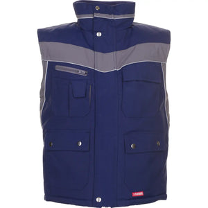 Planam Plaline Winterweste marine/zink XS marine/zink - Vorschaubild