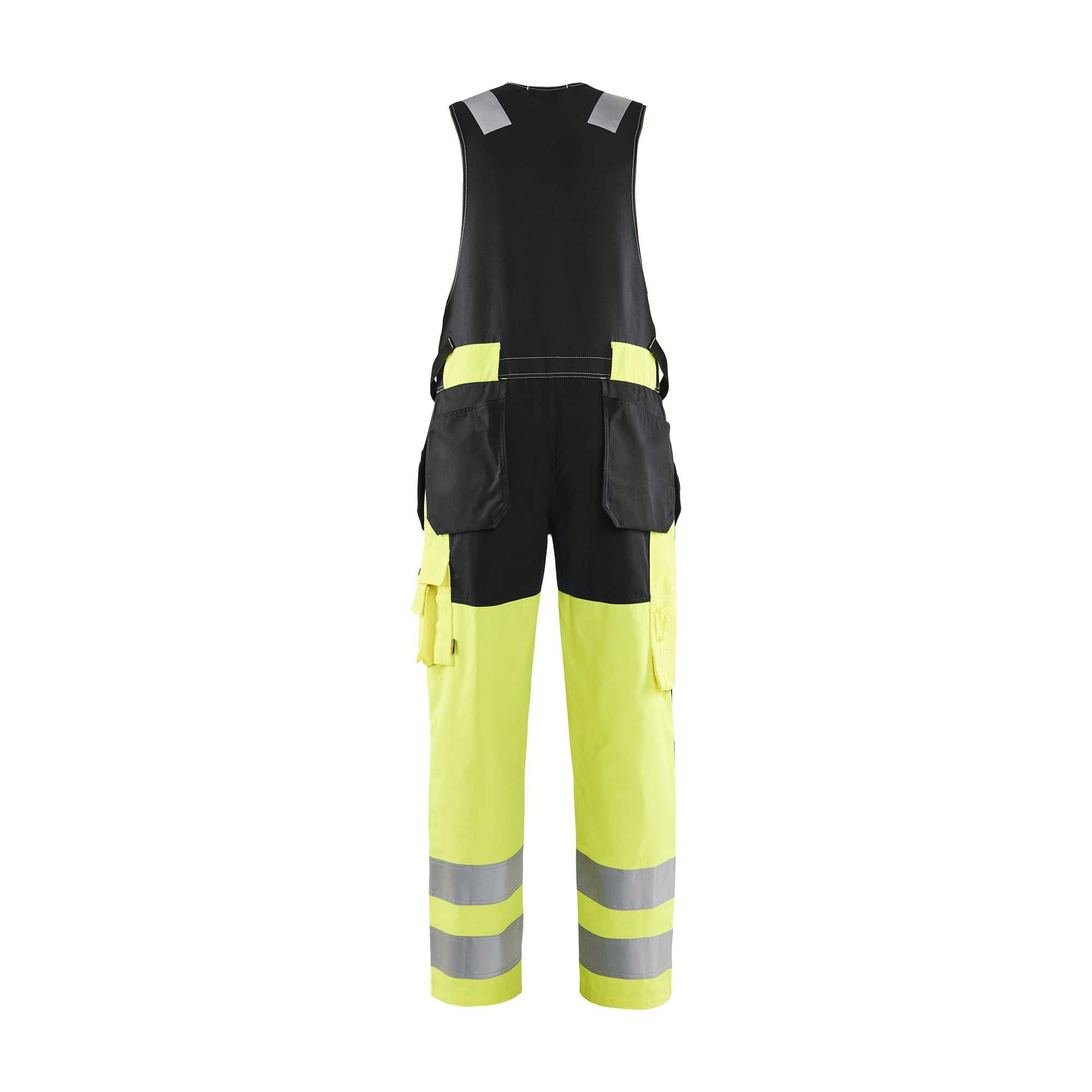 BLAKLADER 26531804 Hi Vis Sleeveless Overall Work Overall Men - polyester cotton blend