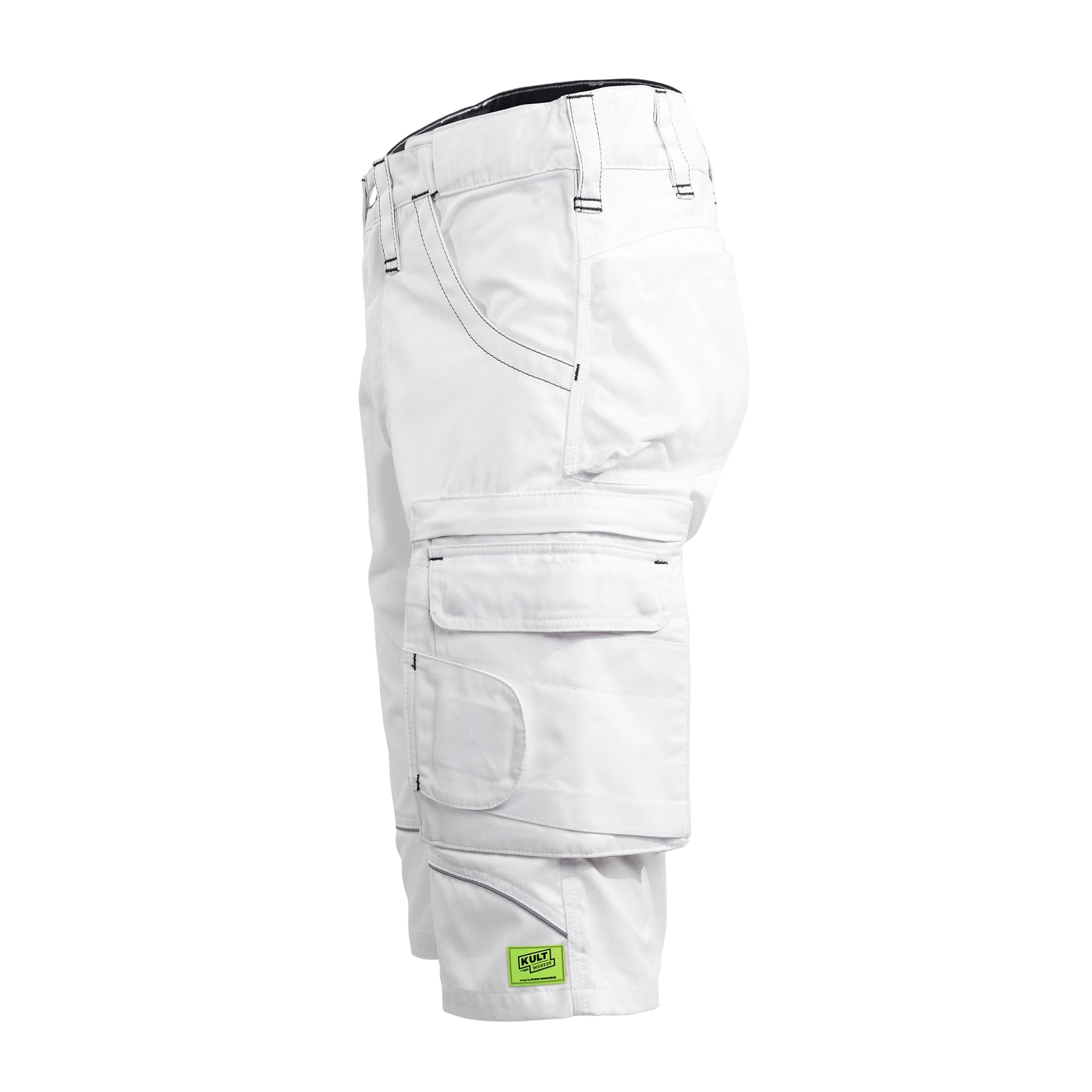 TMG Kult Worker Work shorts white - KW-180030_Arbeitsshorts_weiss_seite_1920x1920
