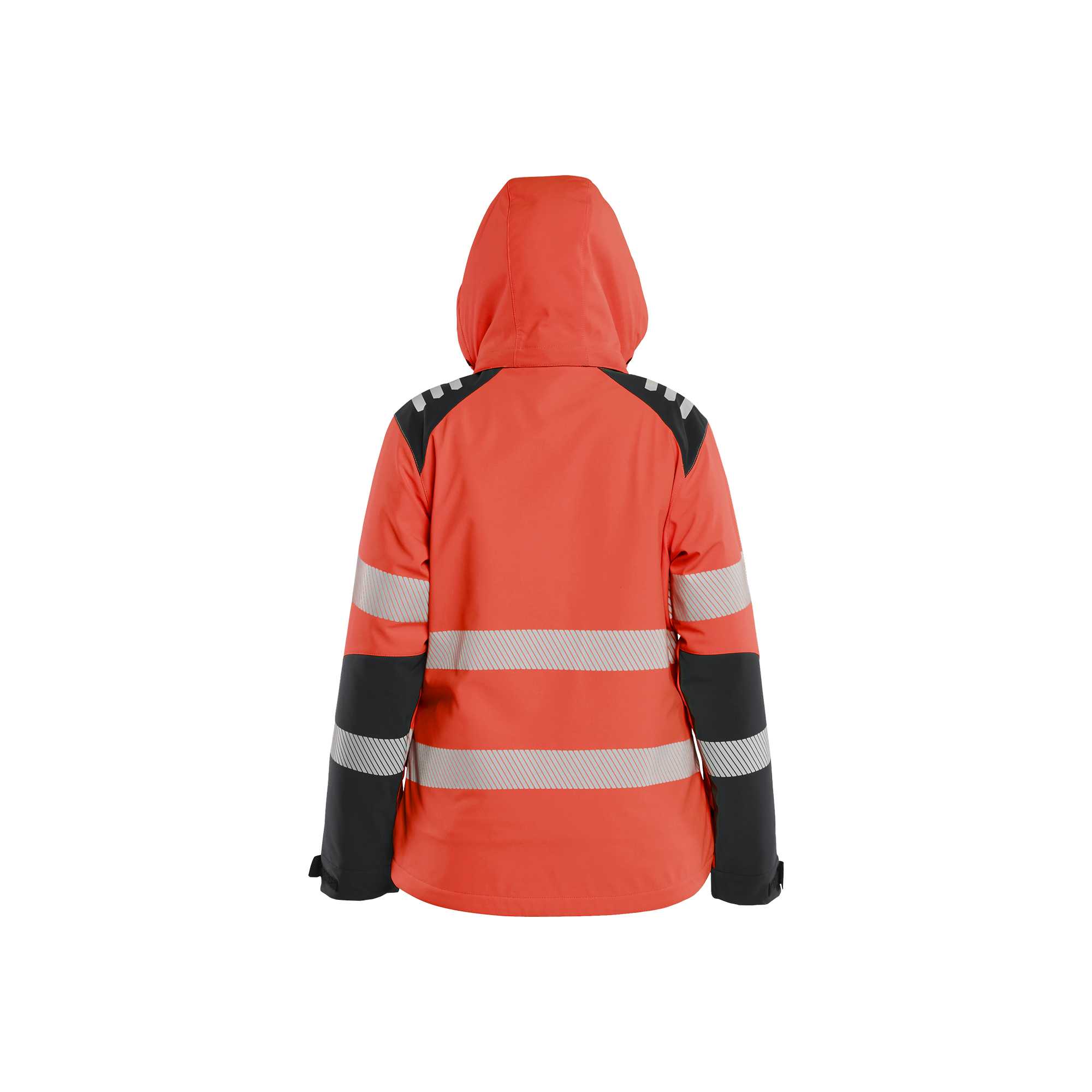 BLAKLADER 44012513 Women's Hi vis Lightweight lined Winter Softshell Jacket Hi Vis Reflective Softshell Work Jacket WOMEN - Waterproof