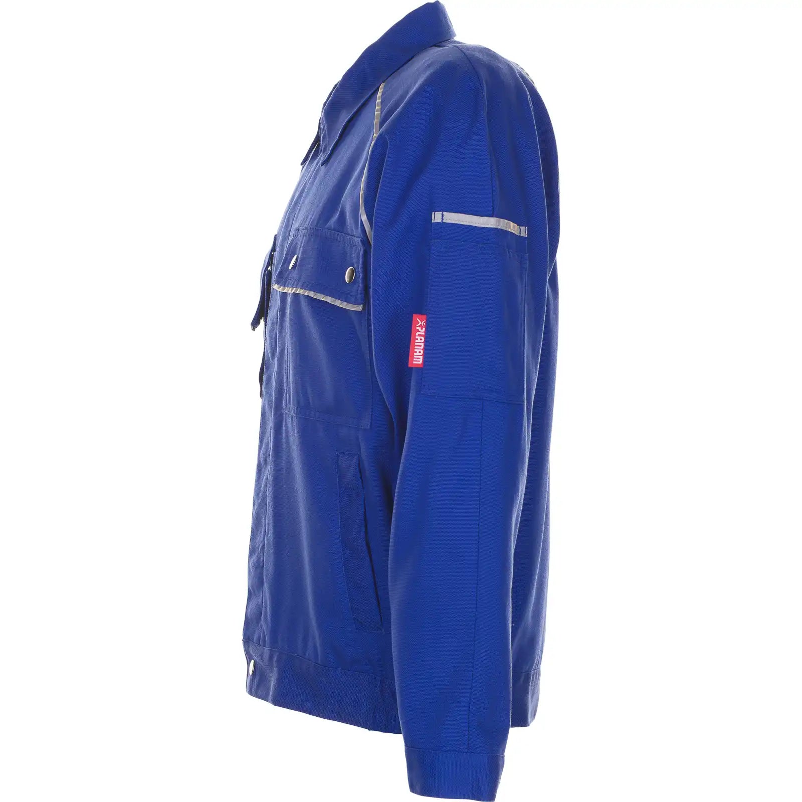 Planam Canvas 320 Bundjacke kornblumenblau/kornblumenblau 102 kornblumenblau/kornblumenblau - Produktbild ohne Model