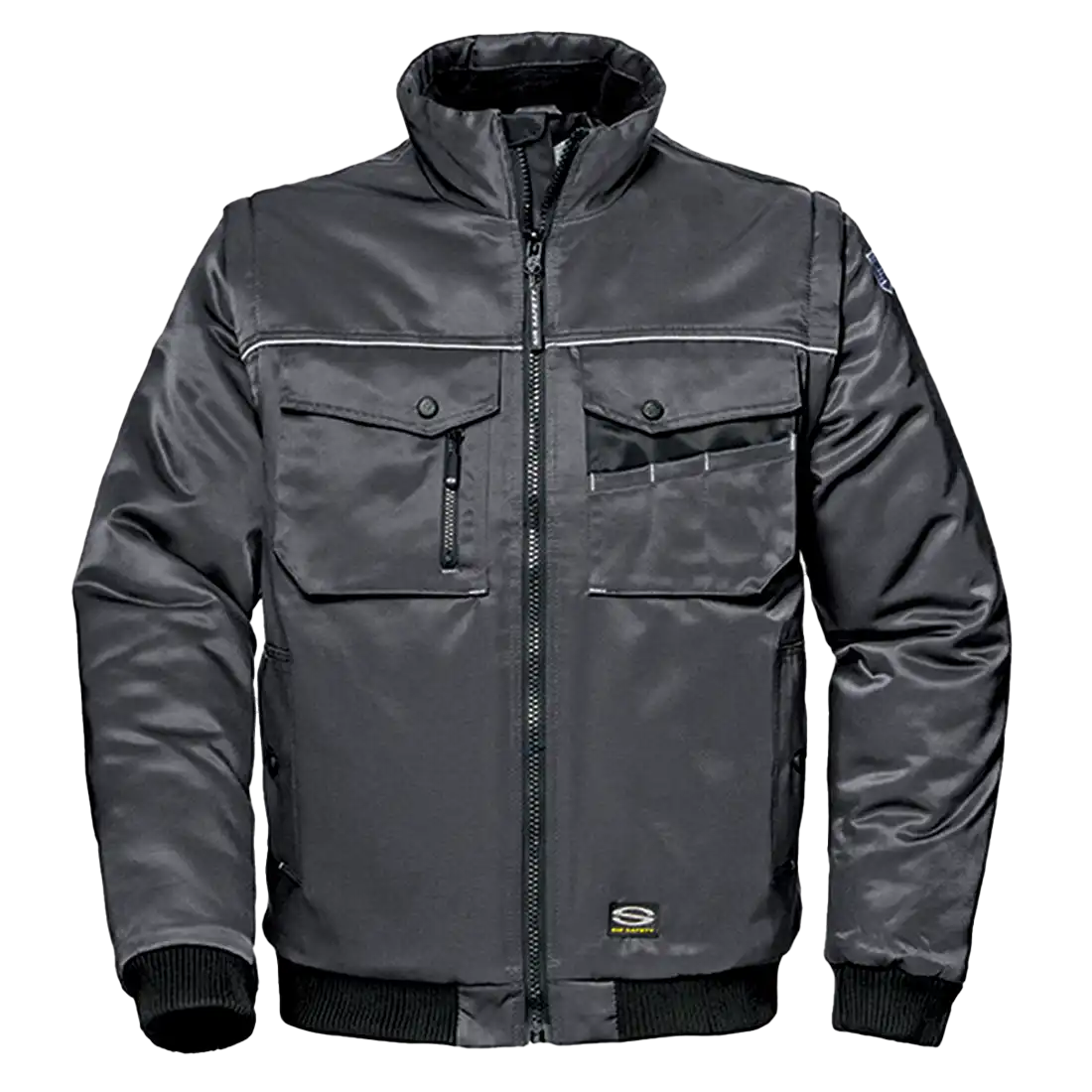 PATRIOT BLOUSON Jacket - Reflective Piping - Detachable Sleeves - Breathable Fabric - Image 1