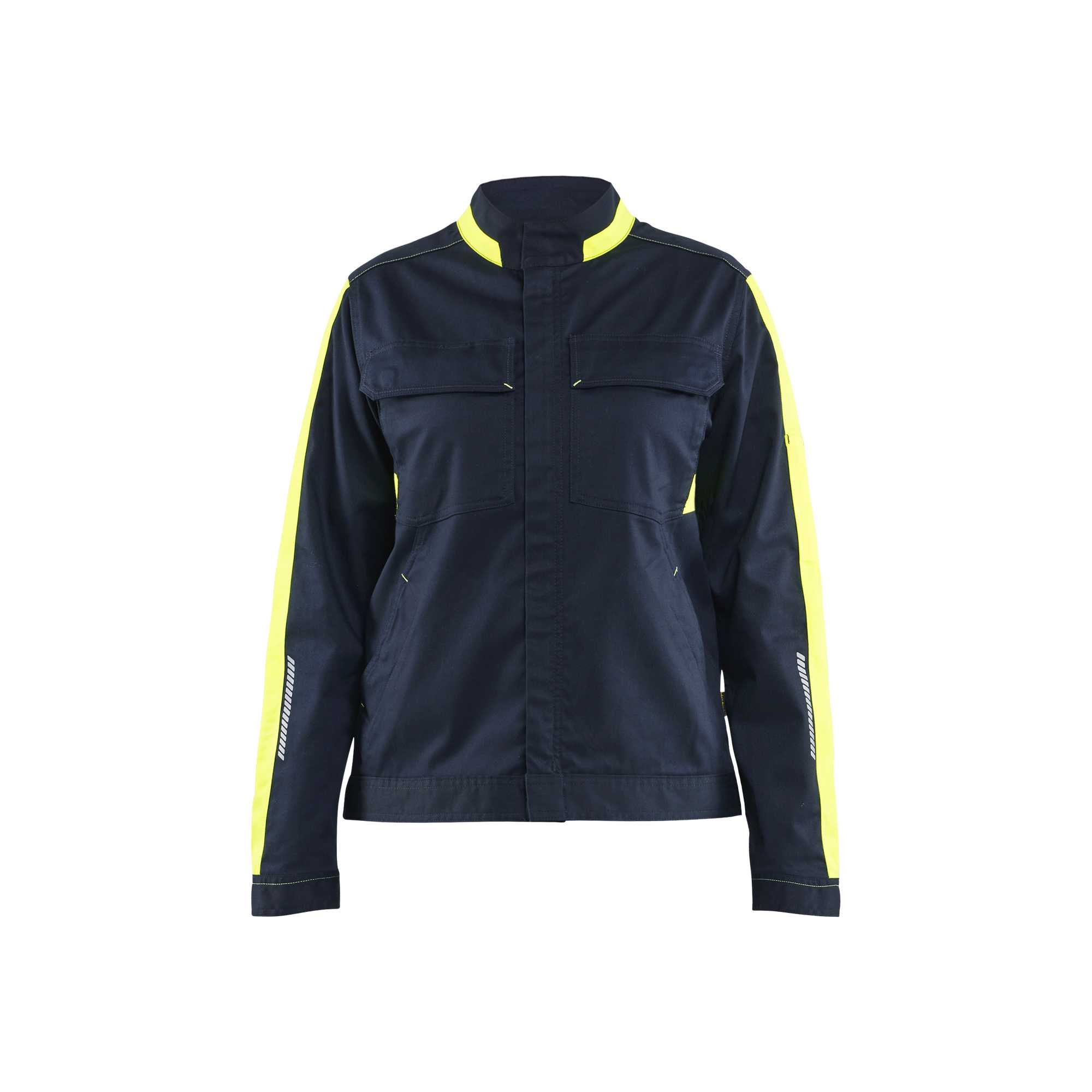 BLAKLADER 44431832 Women’s Industry Jacket Stretch Hi Vis Reflective Work Jacket WOMEN - Stretch