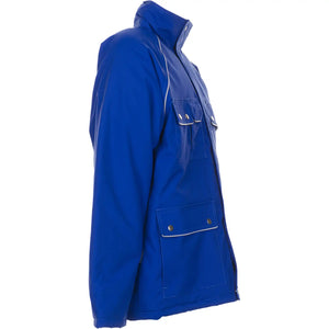 Planam Canvas 320 Winterparka kornblumenblau/kornblumenblau S kornblumenblau/kornblumenblau - Produktbild ohne Model