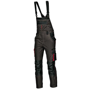 HARRISON BIB-TROUSERS - Knee-Pad Pockets - Elastic Waistband - Multi-Functional Pockets - Image 1