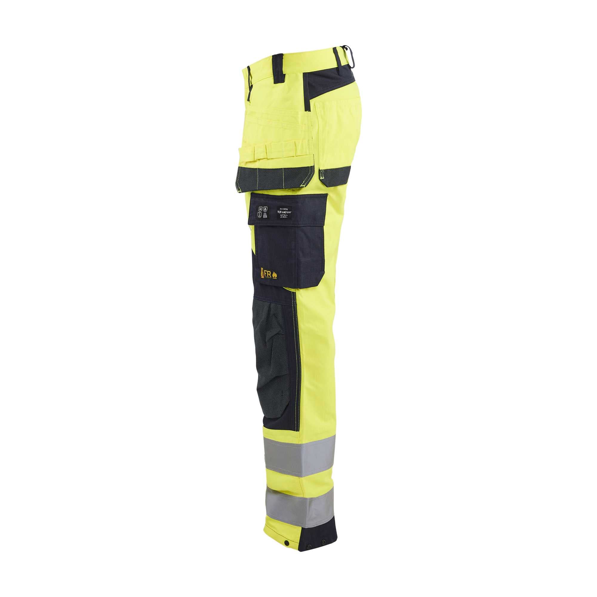 BLAKLADER 15891512 Multinorm Inherent Hose Hi Vis Reflektierende Arbeitshose Herren - Ripstop-Gewebe
