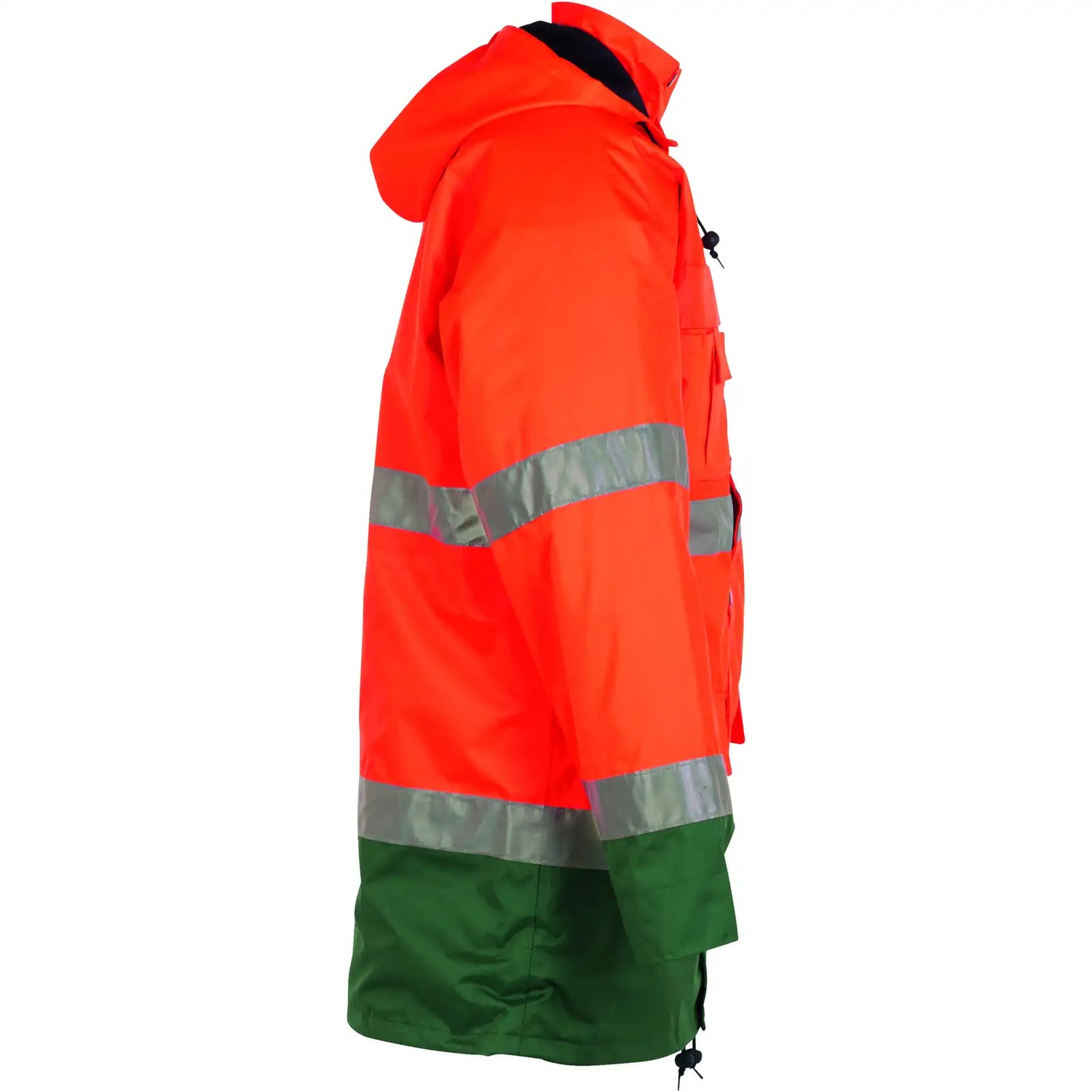 Planam Warnschutz Parka orange/grün S orange/grün - Produktbild ohne Model