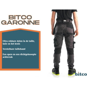 BITCO GARONNE Work Pants - Water-Repellent - Oil-Repellent - Reinforced with CORDURA® - Image 32