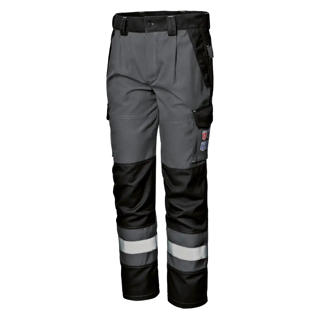 POLYTECH PLUS TROUSERS - Reflective Band - Double-Layer Protection - Preformed Knee Reinforcement - Image 1