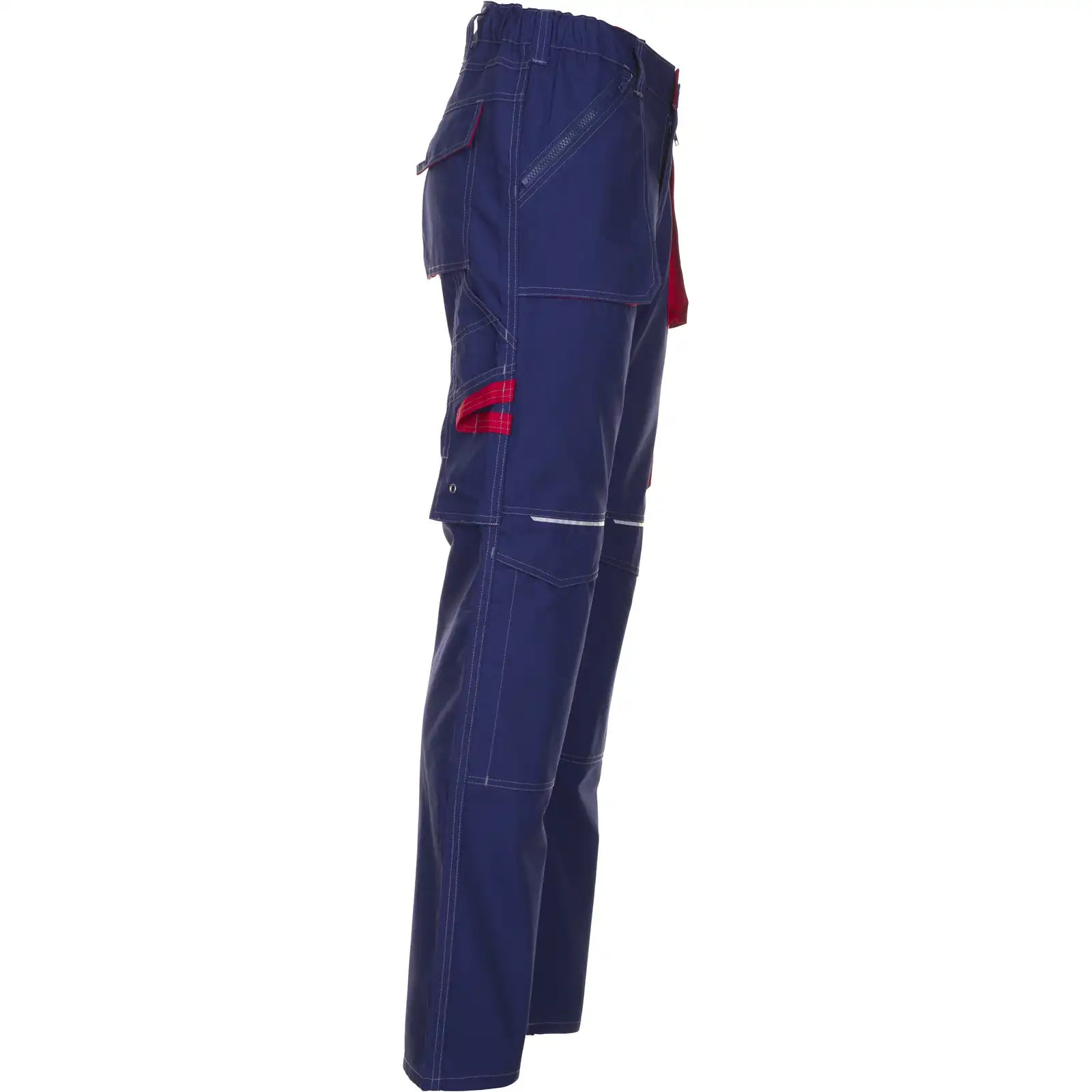 Planam Basalt Bundhose marine/rot 102 marine/rot - Produktbild ohne Model