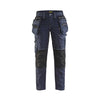 BLAKLADER 79901141 Women's Craftsman Trousers X1900 Stretch Work Trousers Women - Cordura Denim