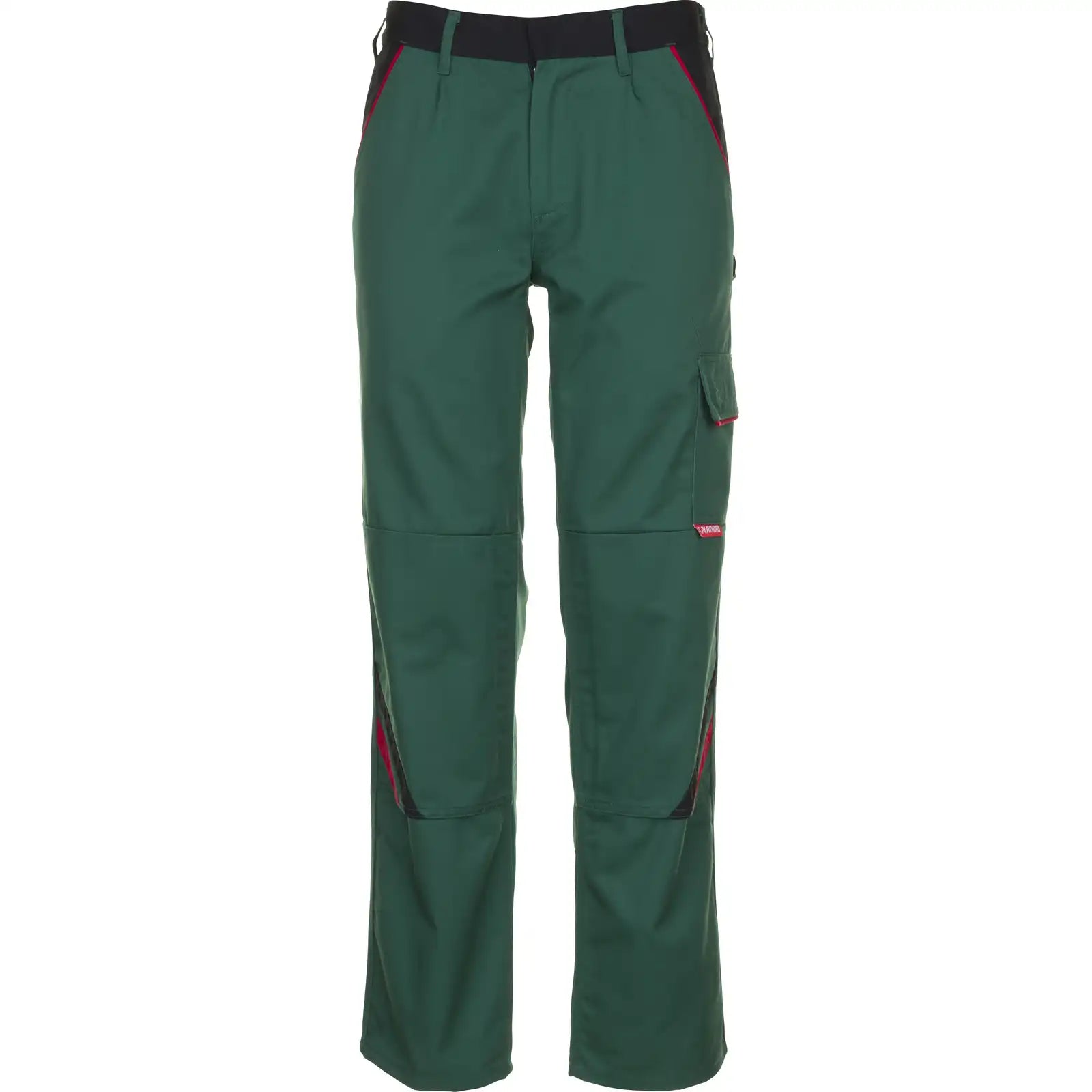 Planam Highline Bundhose grün/schwarz/rot 102 grün/schwarz/rot - Vorschaubild