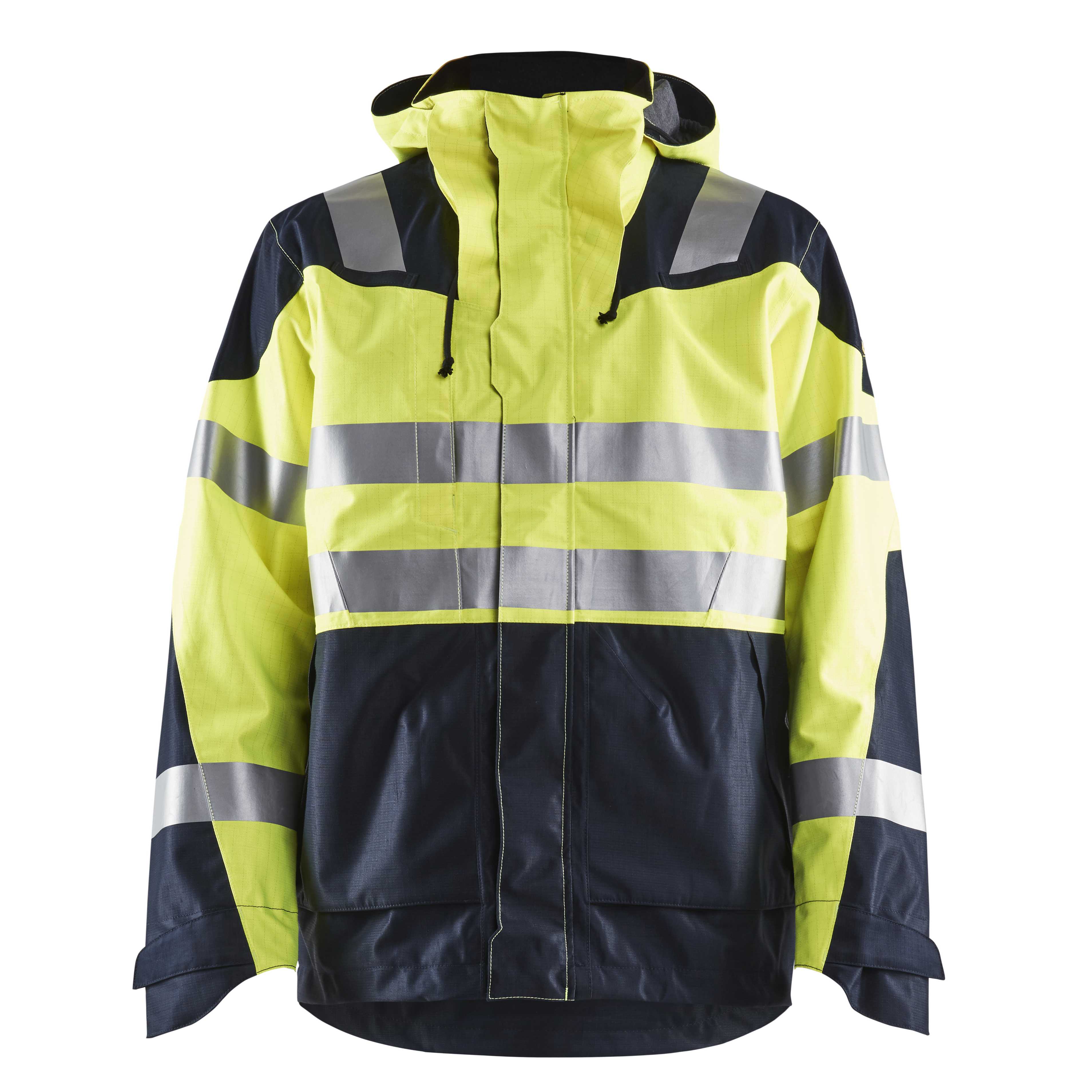 BLAKLADER 40881532 Multinorm shell jacket Hi Vis Reflective Shell Work Jacket MEN - Flame Retardant