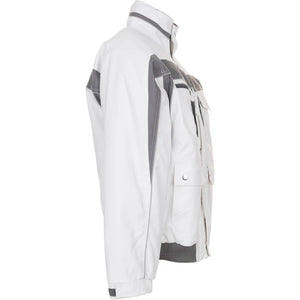 Planam Plaline Winterblouson reinweiß/zink XS reinweiß/zink - Produktbild ohne Model
