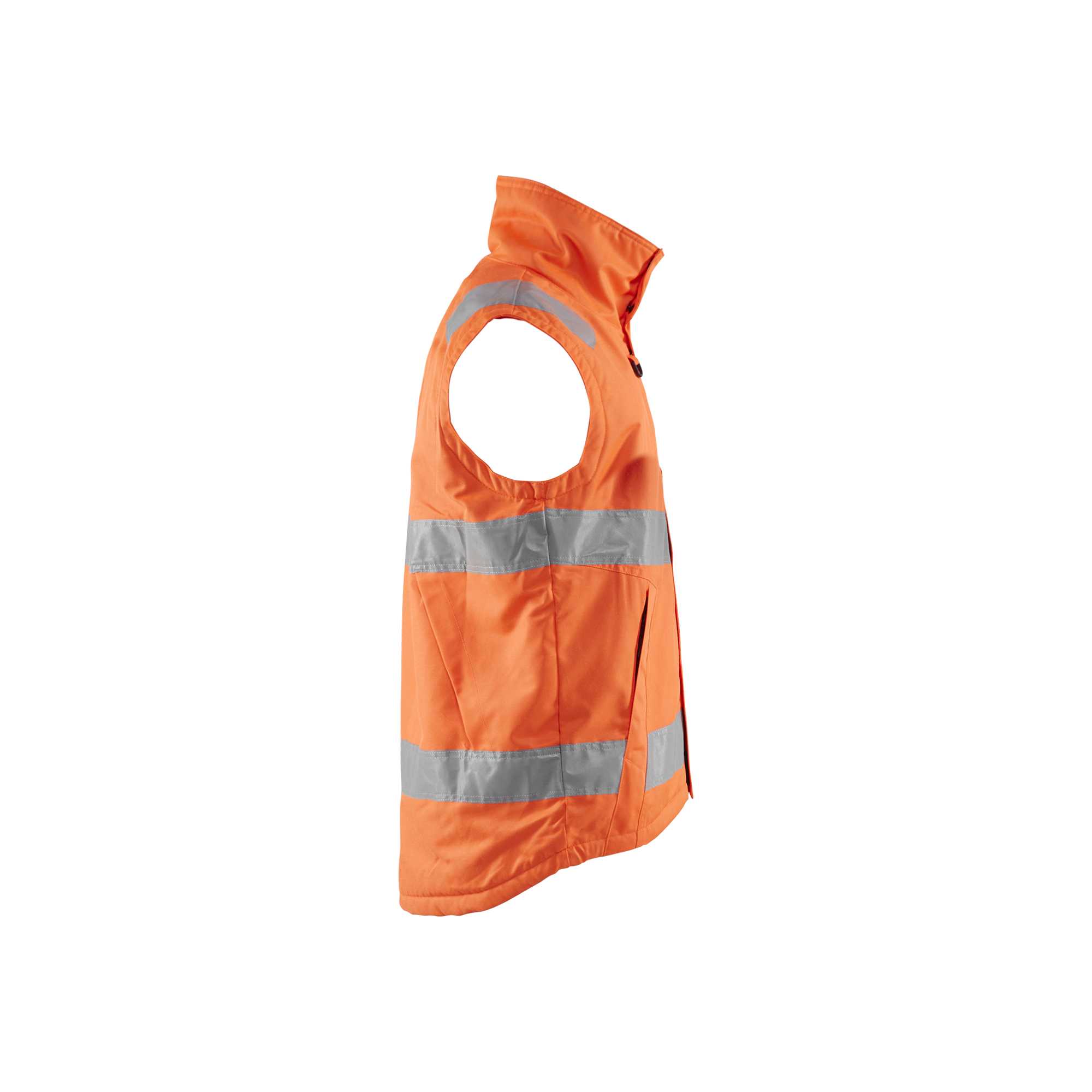 BLAKLADER 38701900 Hi Vis waistcoat Hi Vis Reflective Work Waistcoat MEN - Pile Lining