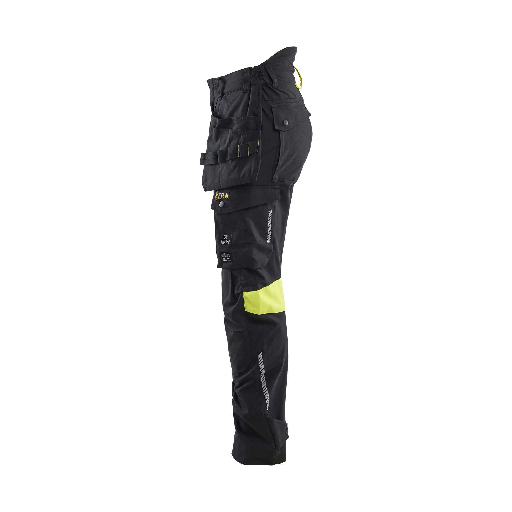 BLAKLADER 71081512 | Damen-Handwerker Inherent Hose Hi Vis Reflektierende Arbeitshose Damen - Ripstop-Gewebe