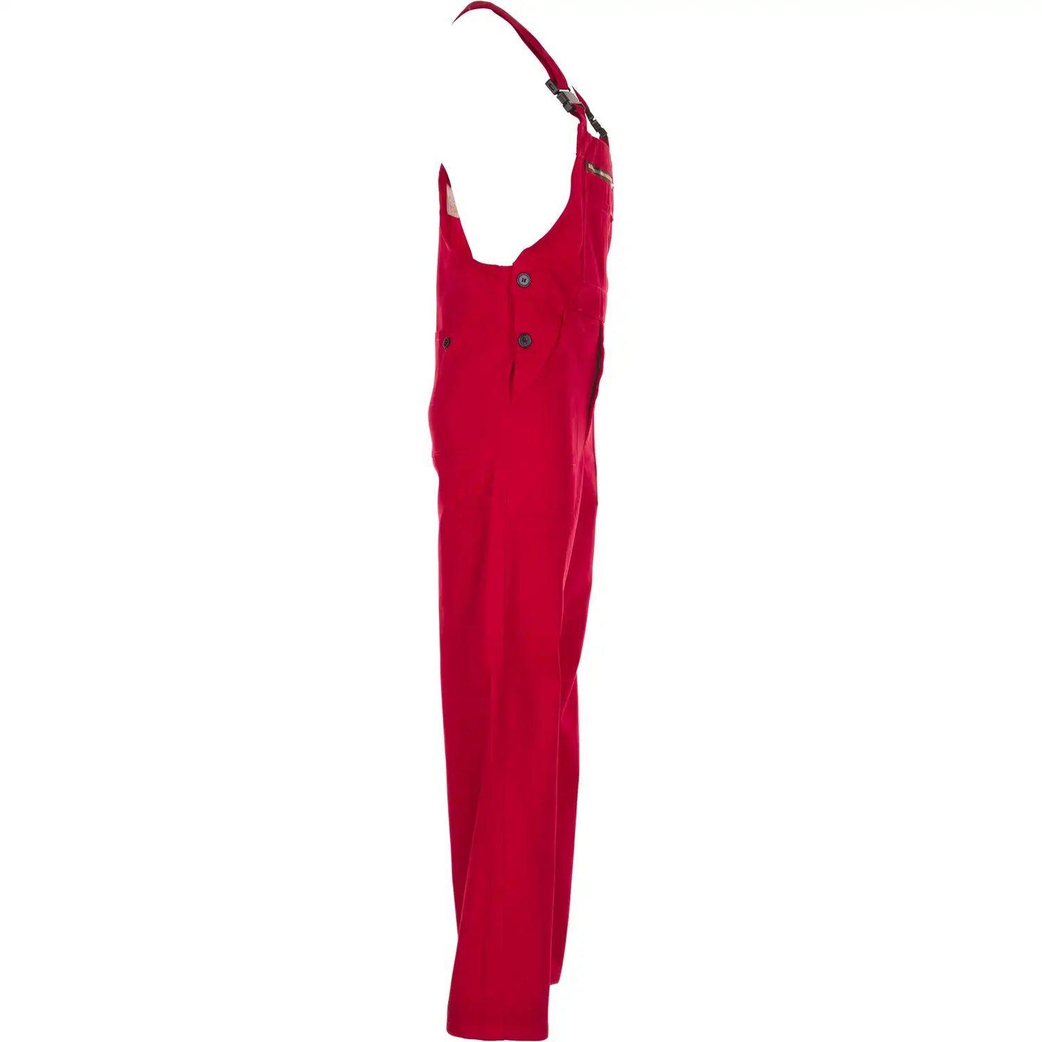 Planam BW 290 Latzhose mittelrot 102 mittelrot - Produktbild ohne Model