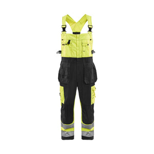 BLAKLADER 26031860 High Vis Tuinbroek High Vis Reflecterende Werk Tuinbroek Heren - twill stof