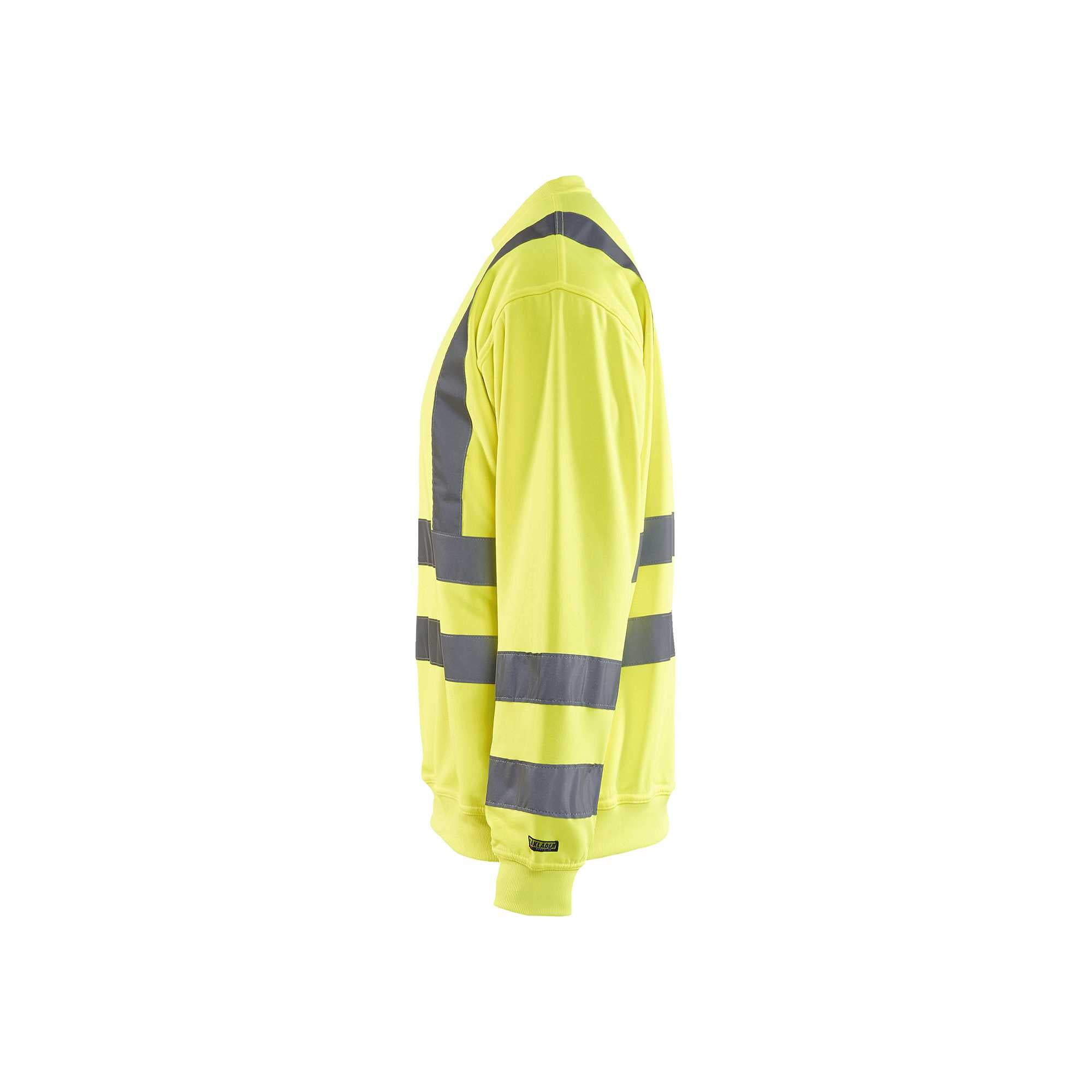 BLAKLADER 33411974 Hi Vis Reflective Work Sweatshirt MEN - 100% Polyester