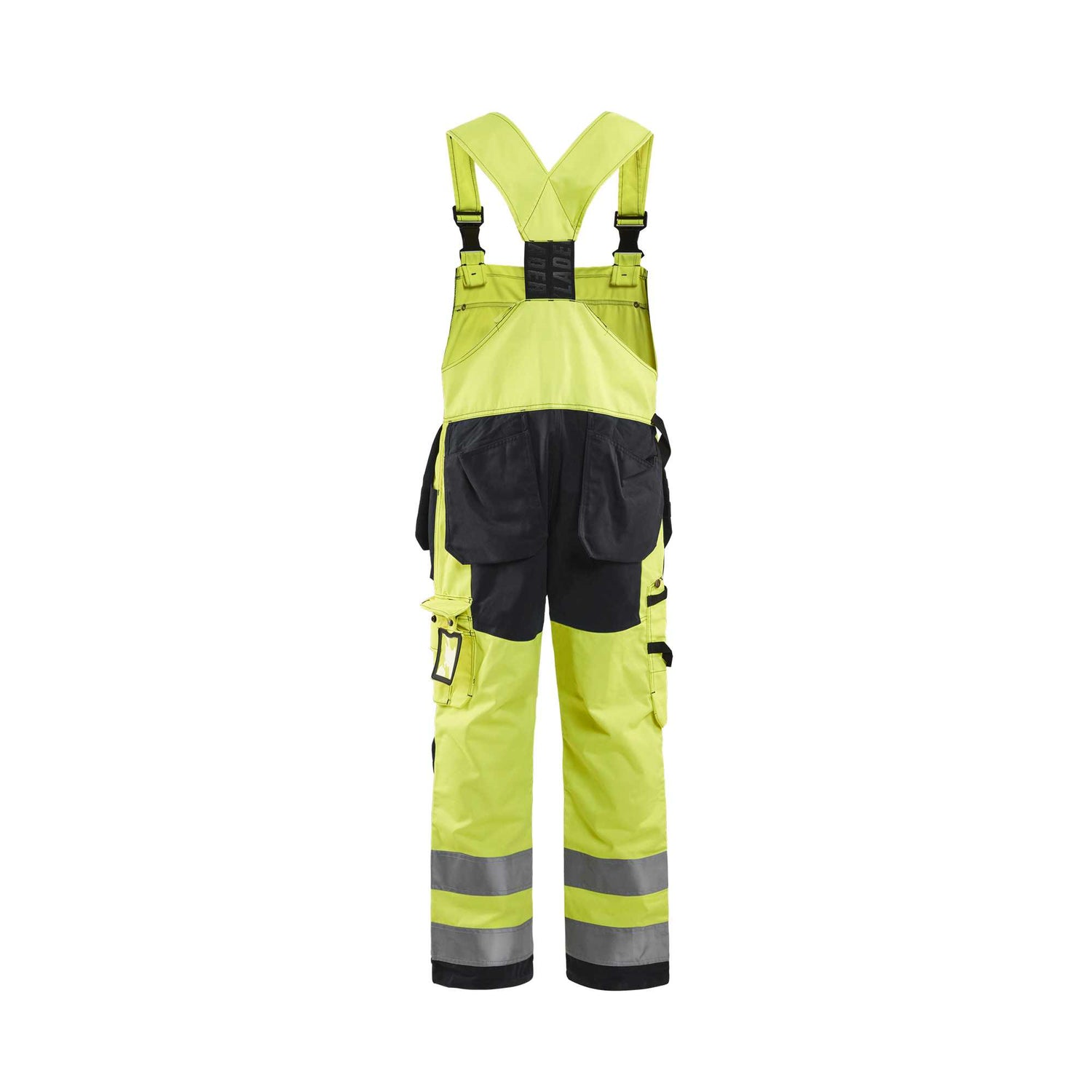 BLAKLADER 26031860 High Vis Tuinbroek High Vis Reflecterende Werk Tuinbroek Heren - twill stof
