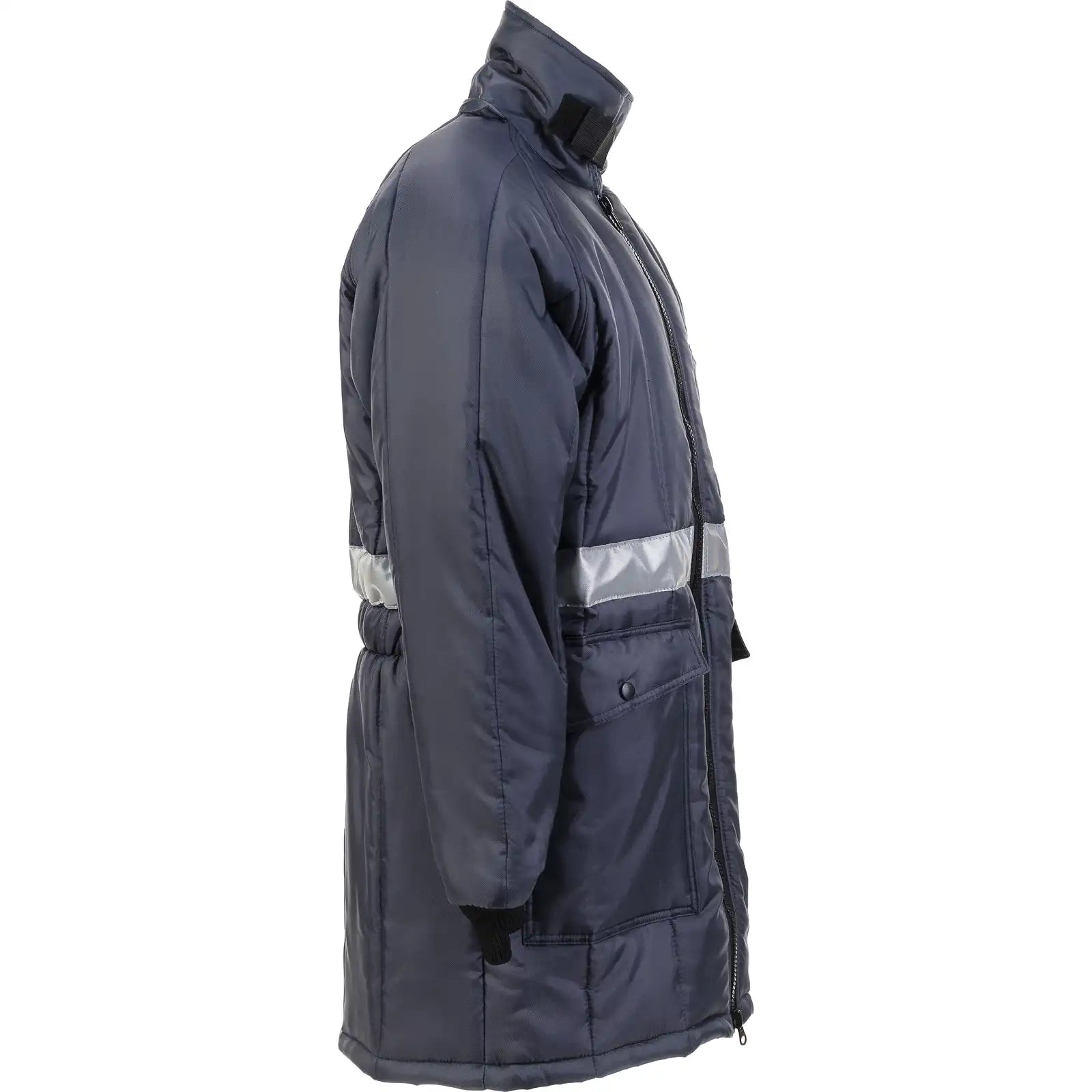 Planam Kühl-/Gefrierhaus Kühlhaus Parka marine, Innenfutter rot S marine, Innenfutter rot - Produktbild ohne Model