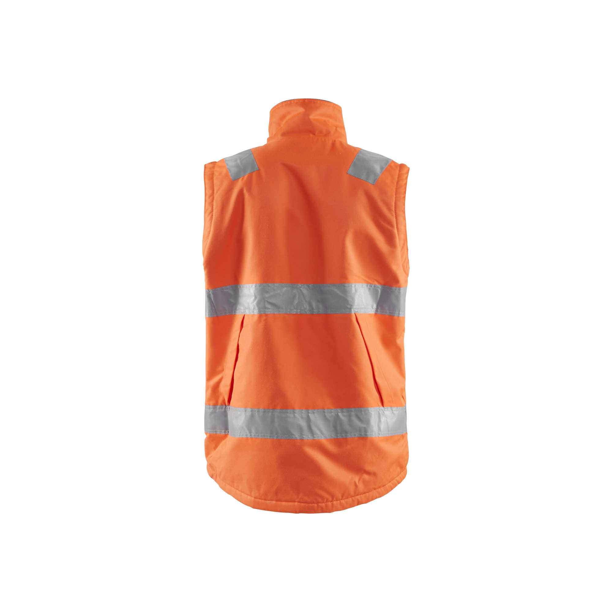 BLAKLADER 38701900 Hi Vis waistcoat Hi Vis Reflective Work Waistcoat MEN - Pile Lining