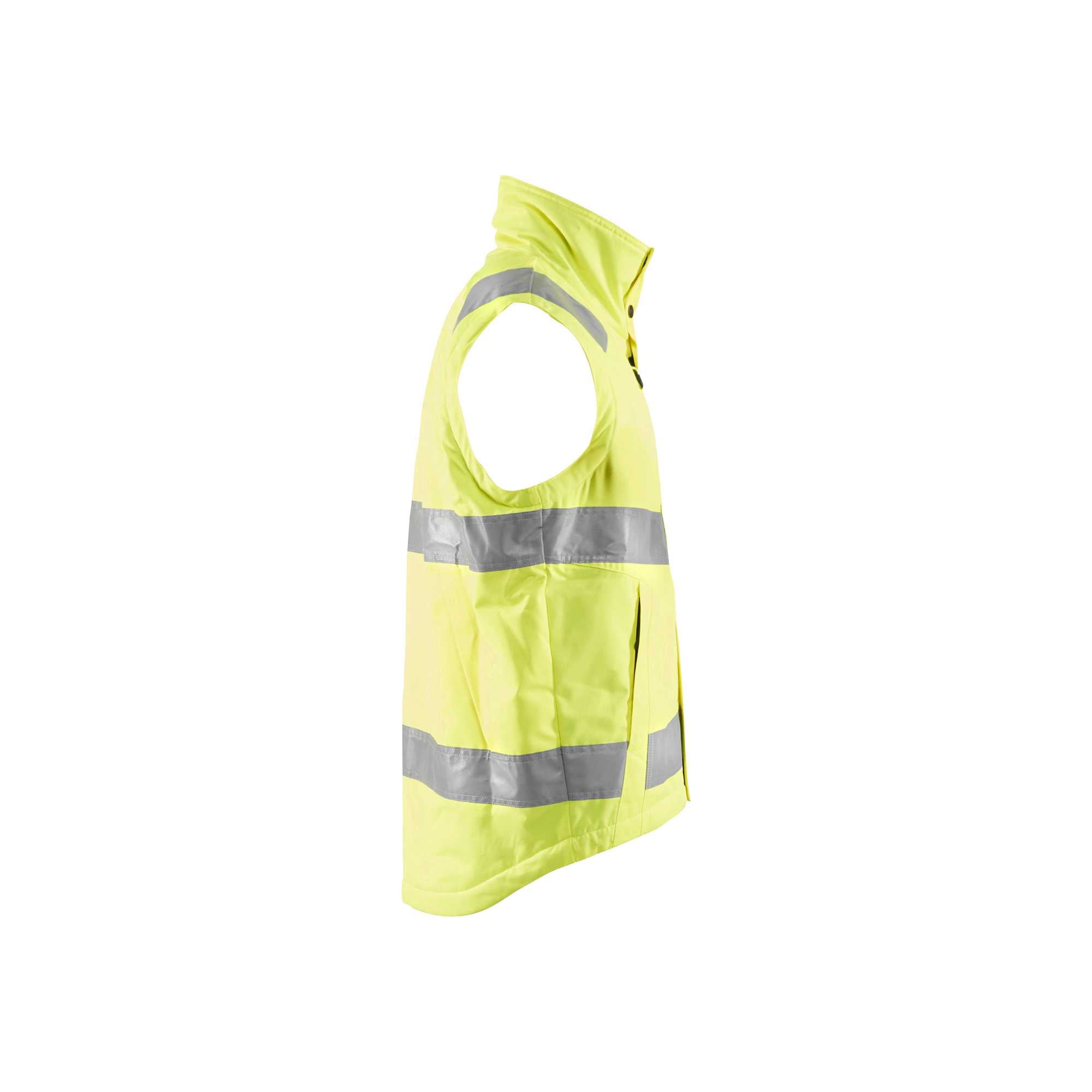 BLAKLADER 38701900 Hi Vis waistcoat Hi Vis Reflective Work Waistcoat MEN - Pile Lining