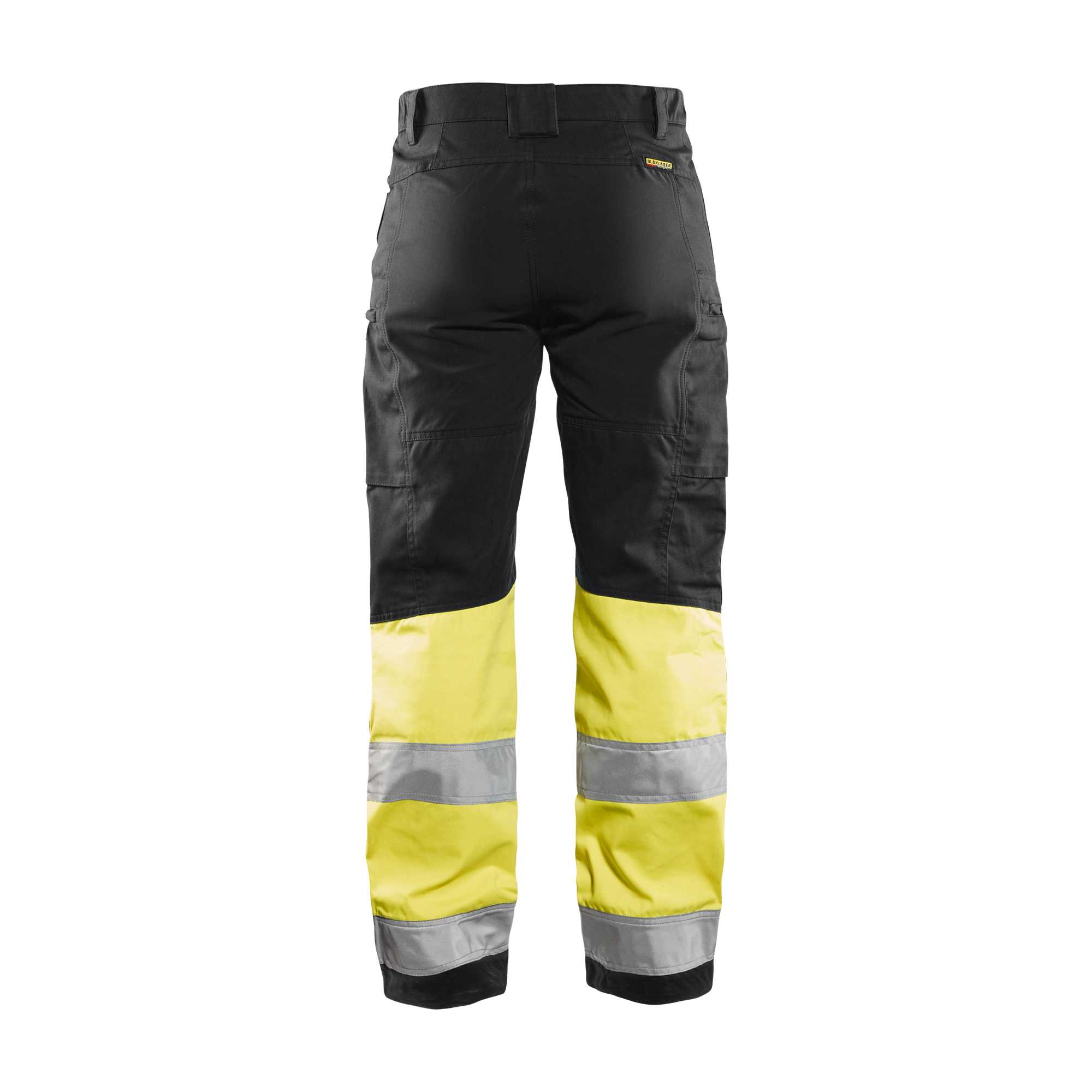 BLAKLADER 71611811 | Damen Warnschutzhose mit Stretch Warnschutz Reflektierende Arbeitshose Damen - Klasse 1 zertifiziert