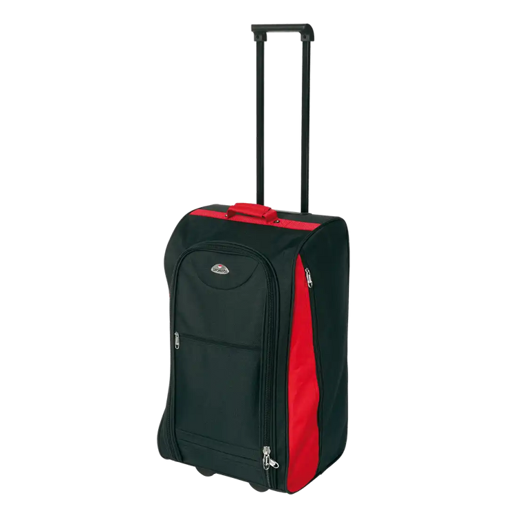PACIFIC TROLLEY Borsa - Semirigida - Manico Telescopico Retrattile - Chiusura con Cerniera a Doppio Verso