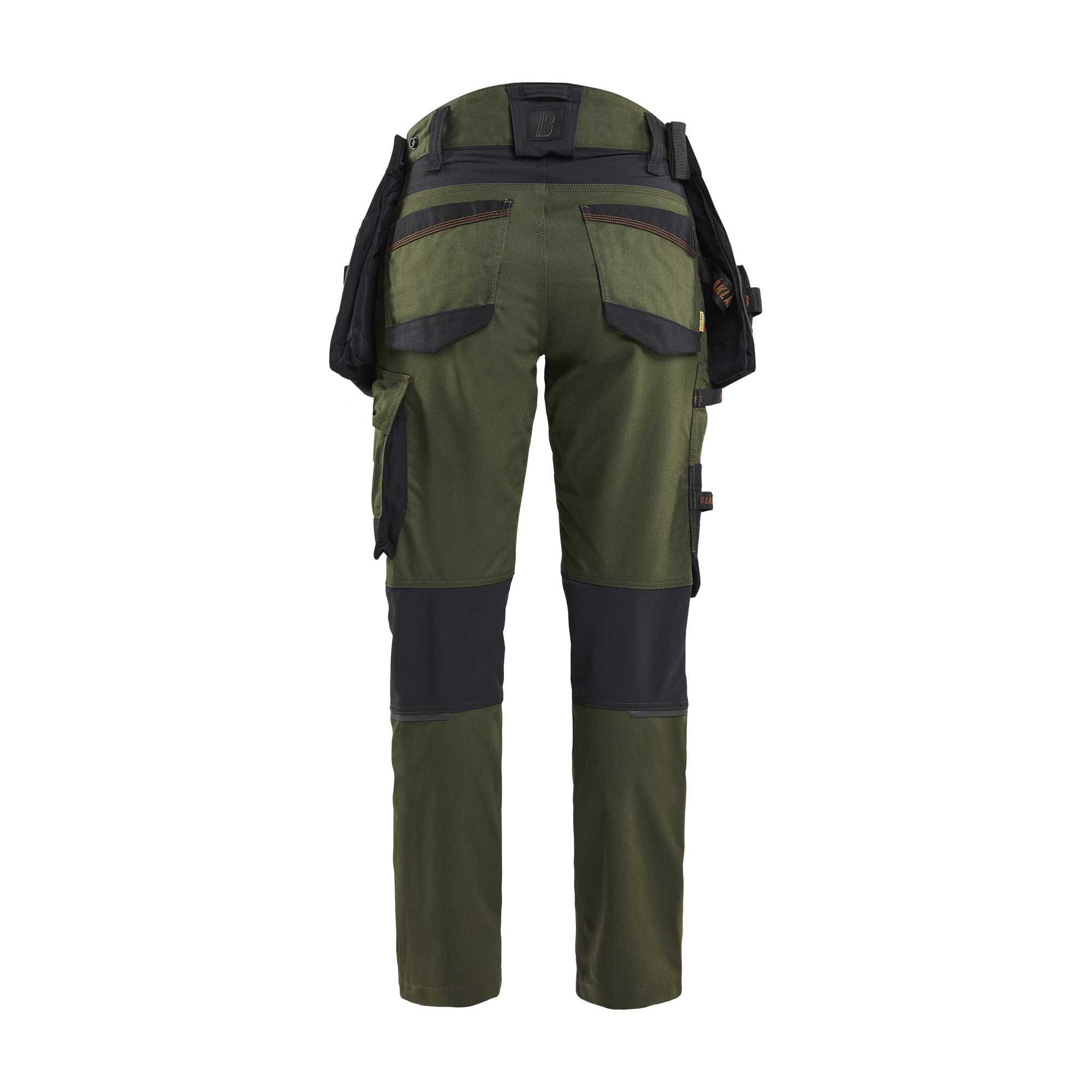 BLAKLADER 71701149 | STRIKER Dames Ambachtsbroek met Stretch Werkbroek Dames - Cordura Denim