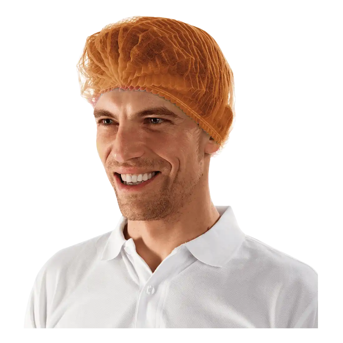 STRETCH CAP - Polypropylene - Pleated Unisex Model - Pack of 1000 Pieces