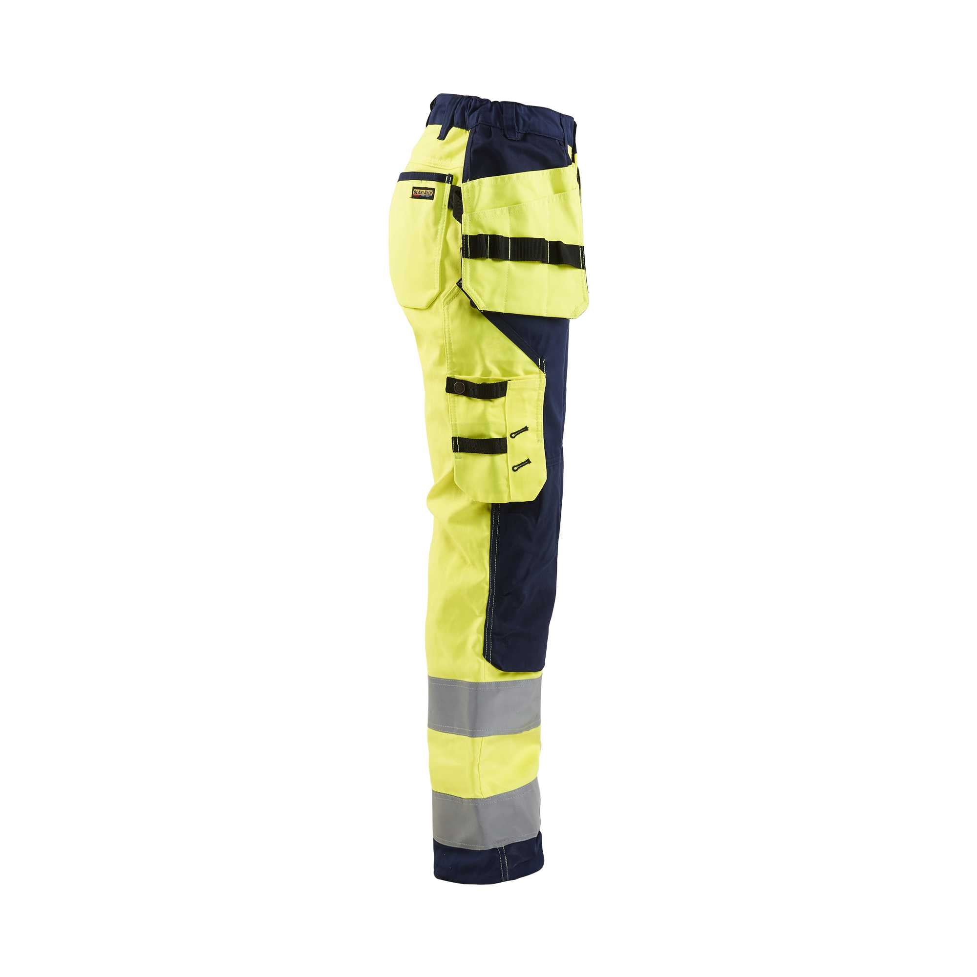 BLAKLADER 71561811 | Dames High Vis broek High Vis Reflecterende Werkbroek Dames - twillstof