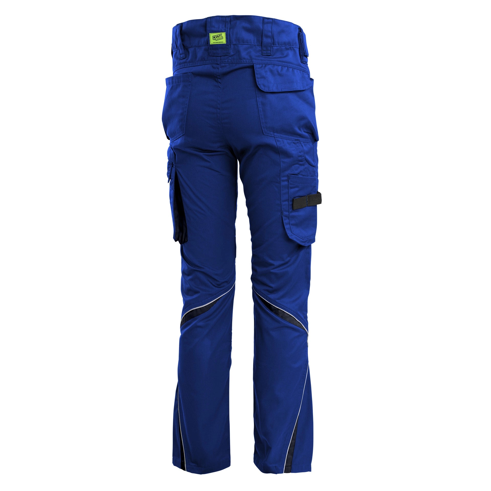 TMG Kult Worker Work trousers blue - KW-320020_Bundhose_royalblau_hinten_1920x1920