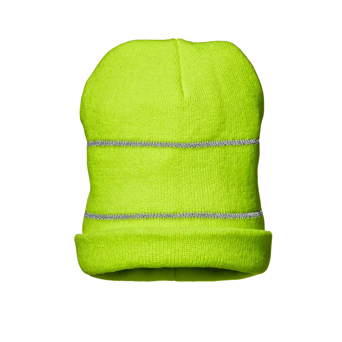 HI-VIS BEANIE - Hi-Vis - 100% Acrylic Yarn - Pack of 12 Pieces