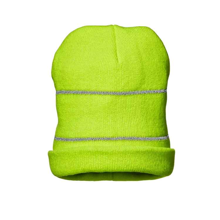 HI-VIS BERRETTO - Alta Visibilità - 100% Filato Acrilico - Confezione da 12 Pezzi