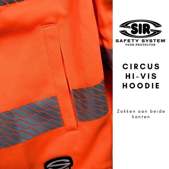 CIRCUS SWEATSHIRT - Class 3 - Hi-Vis - Reflective Bands - Image 5