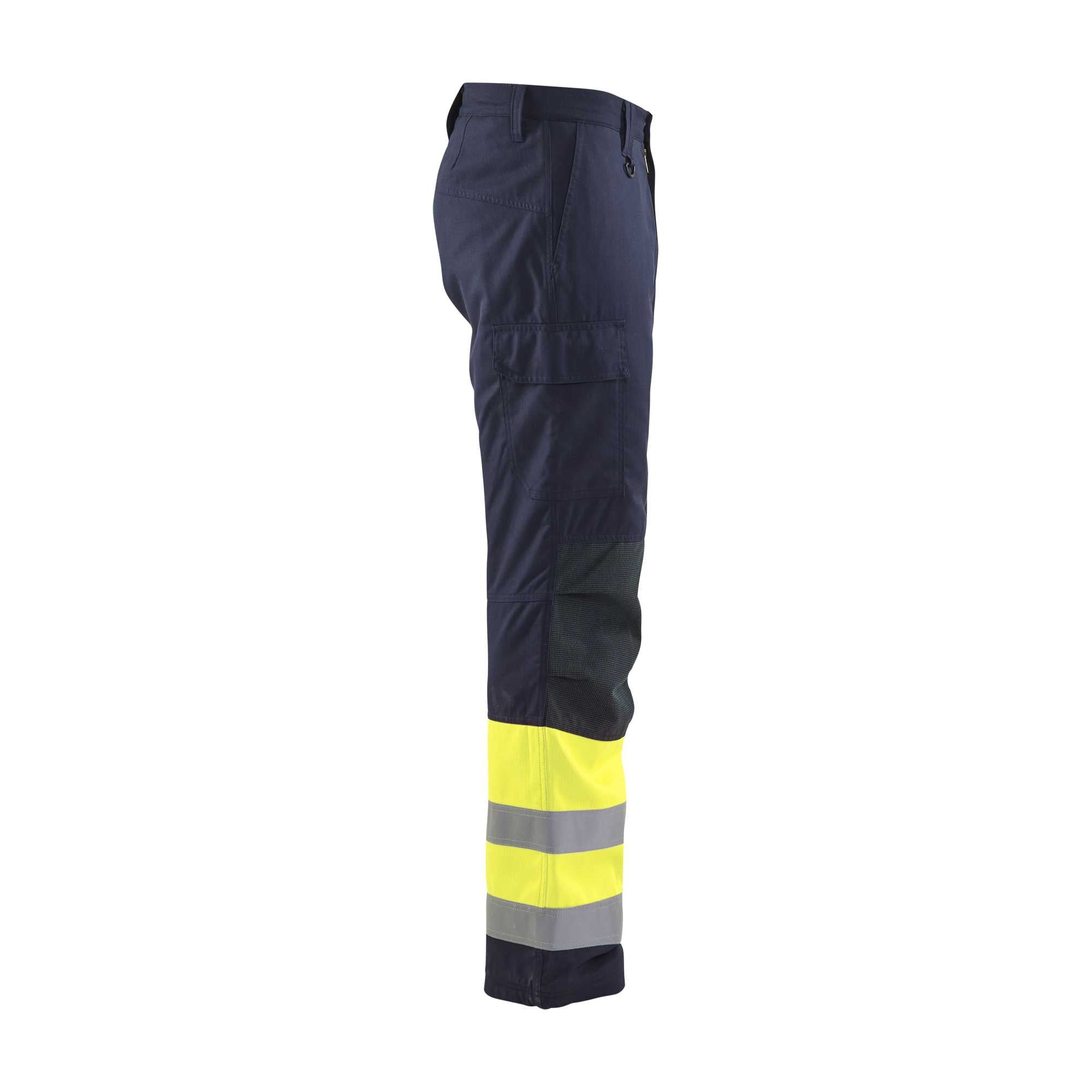 BLAKLADER 18691514 | Multinorm Winter Trousers Hi Vis Reflective Work Trousers Men - Antistatic
