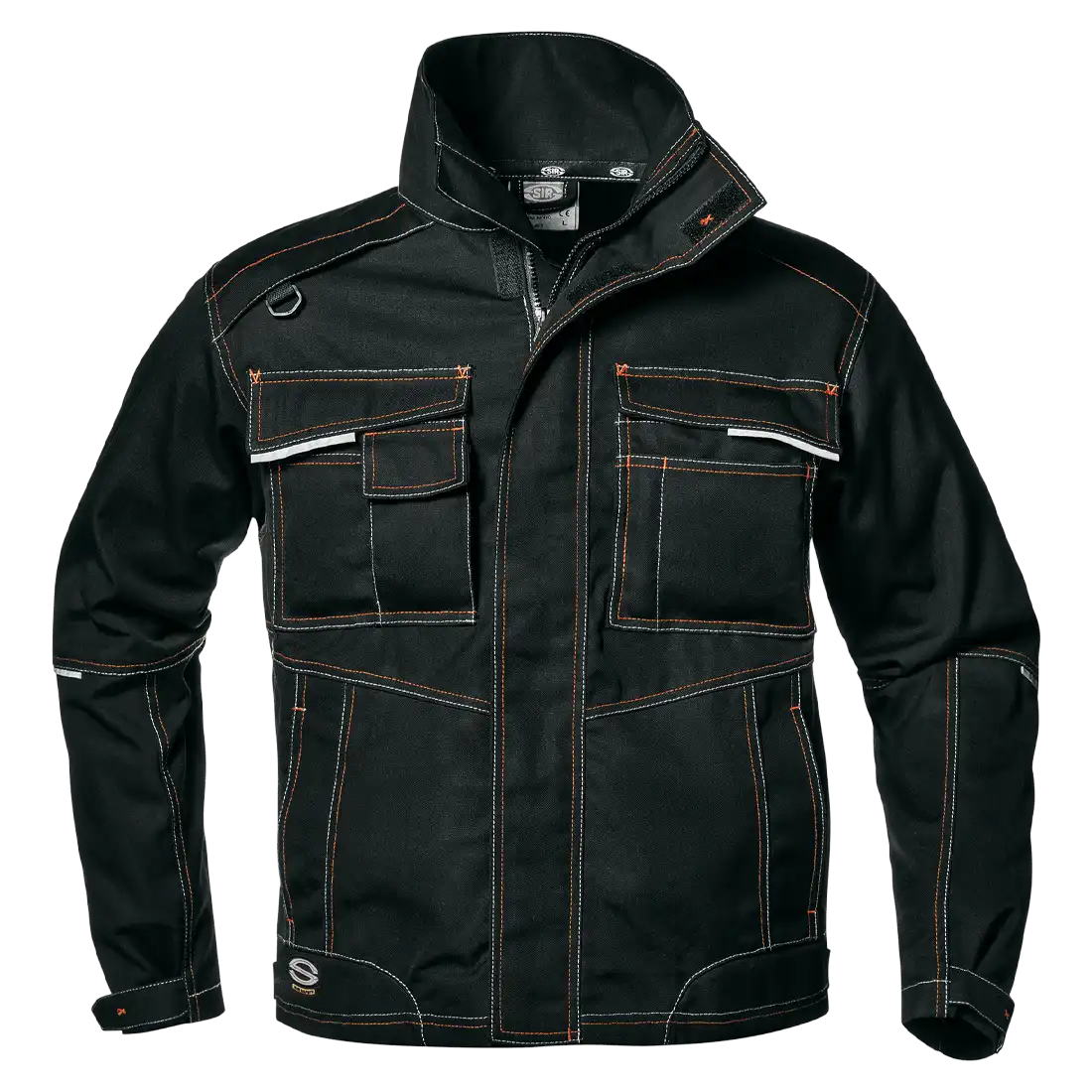 GEMINI SHORT JACKET - Hi-Vis Reflective Inserts - Windproof Flap - Multi-Functional Pockets - Image 1